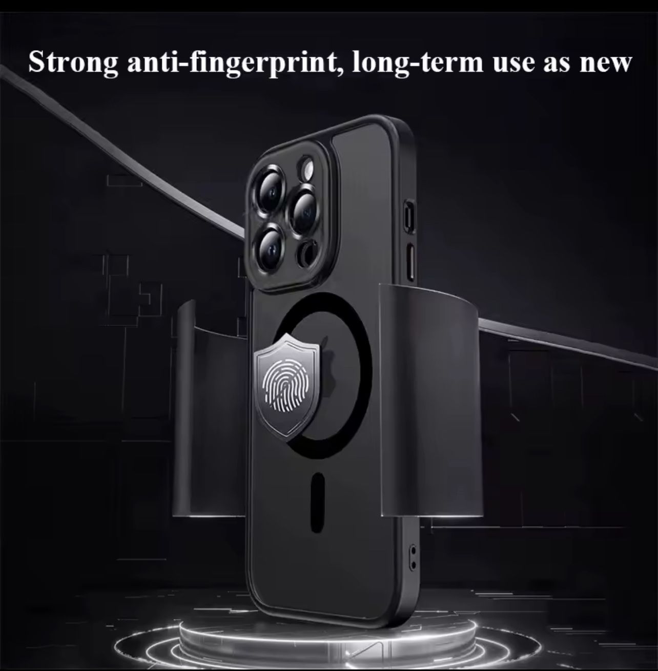 Premium Shockproof Armor Translucent iPhone 16 / 16 Plus Case - MagSafe wireless charging